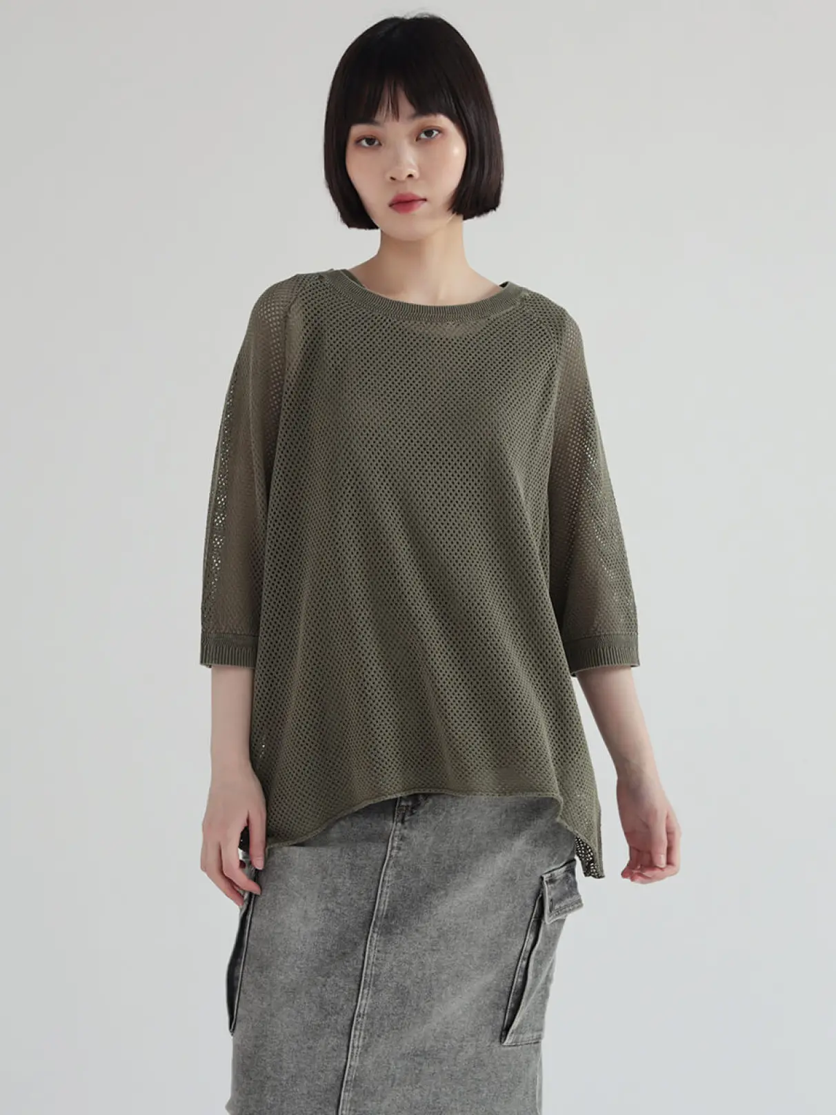 ヤマダヤ　LASUD ACTIVE ブラック ニットセーター LASUDのニット/セーターの商品一覧｜ファッション通販のYAMADAYA