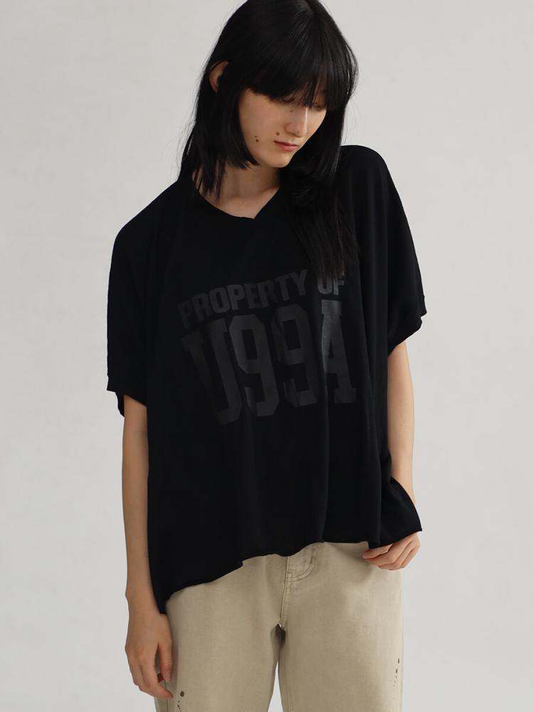新品　ラシュッド　カットソー　Tシャツ 日本製　ヤマダヤ　ブラック LASUDのトップスの商品一覧｜ファッション通販のYAMADAYA STORE