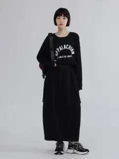 専用★LASUD★スコットクラブ系列★異素材ミックス★セーター★ヤマダヤ 片畦編み ラグランスリーブ プルオーバー（47-71KI08-204