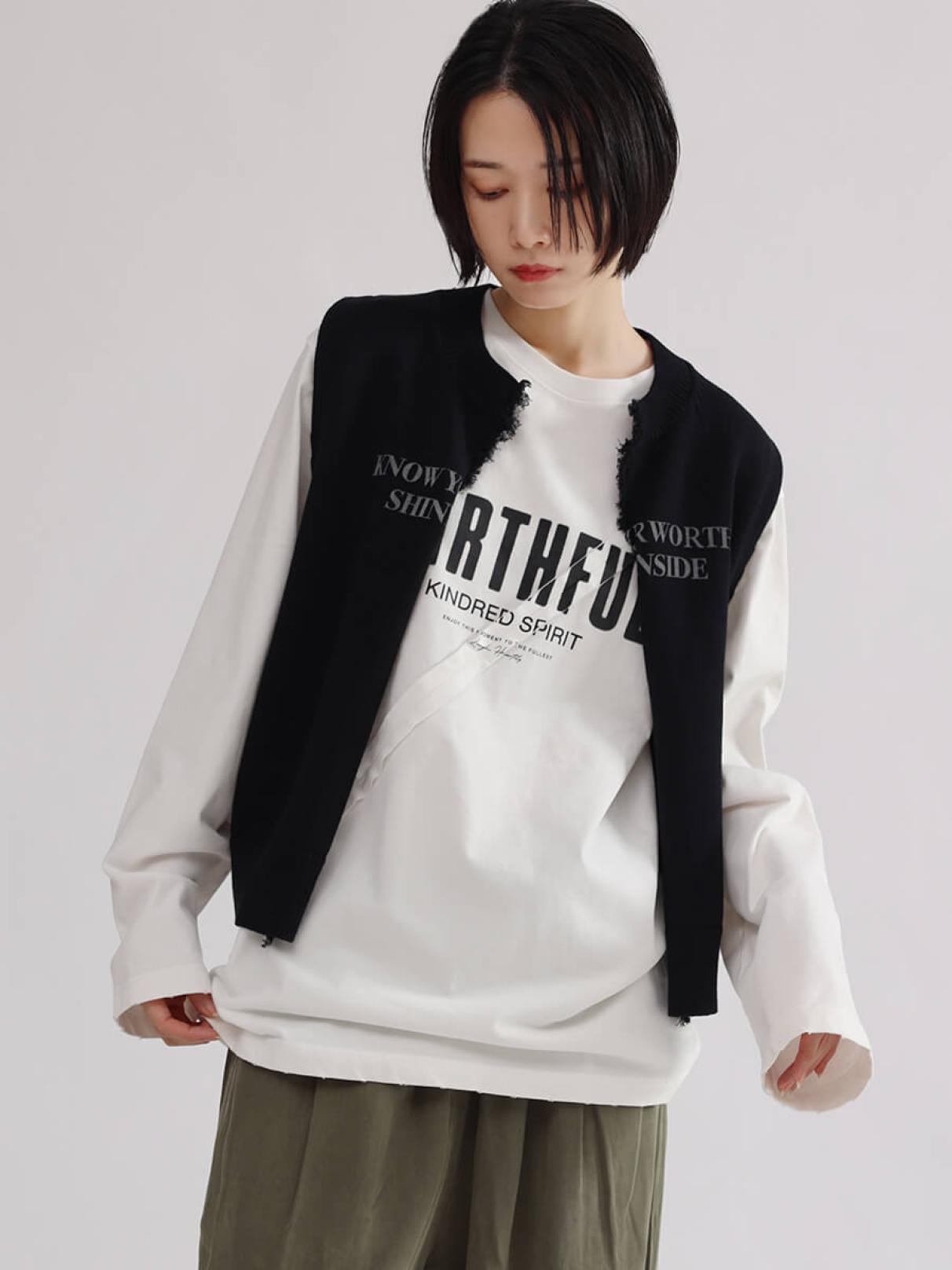 【新品】LASUD ラシュッド　バックチュールニットフーディ　ヤマダヤ 新品】LASUD ラシュッド バックチュールニットフーディ ヤマダヤ
