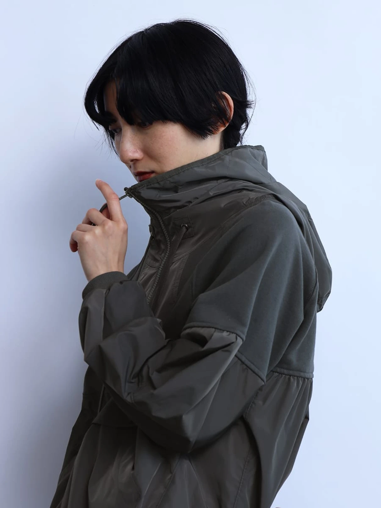 ヤマダヤ LASUD 異素材パーカー 異素材アノラックパーカー - LASUD - LASUD｜YAMADAYA STORE