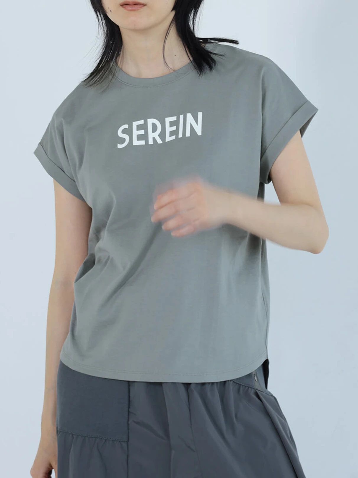 専用2025新作 新品 LASUD ヤマダヤ フレンチスリーブ箔ロゴTEE フレンチスリーブロゴTEE - LASUD - LASUD|YAMADAYA STORE