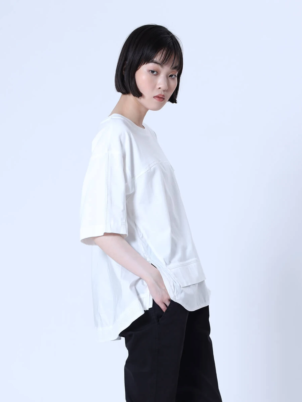 フレアヘムデザインカットソー - LASUD - LASUD｜YAMADAYA STORE