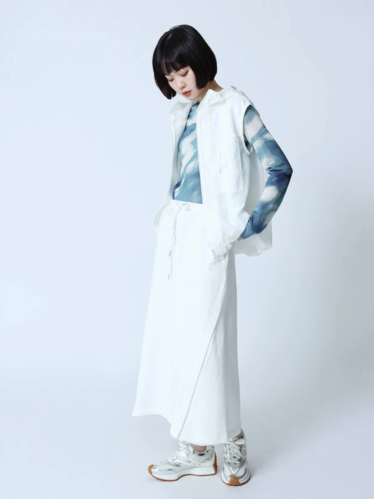 匿名送料込　新品●ヤマダヤ　ラシュッド LASUD ポイントメッシュベスト　黒 LASUDのベストの商品一覧｜ファッション通販のYAMADAYA STORE