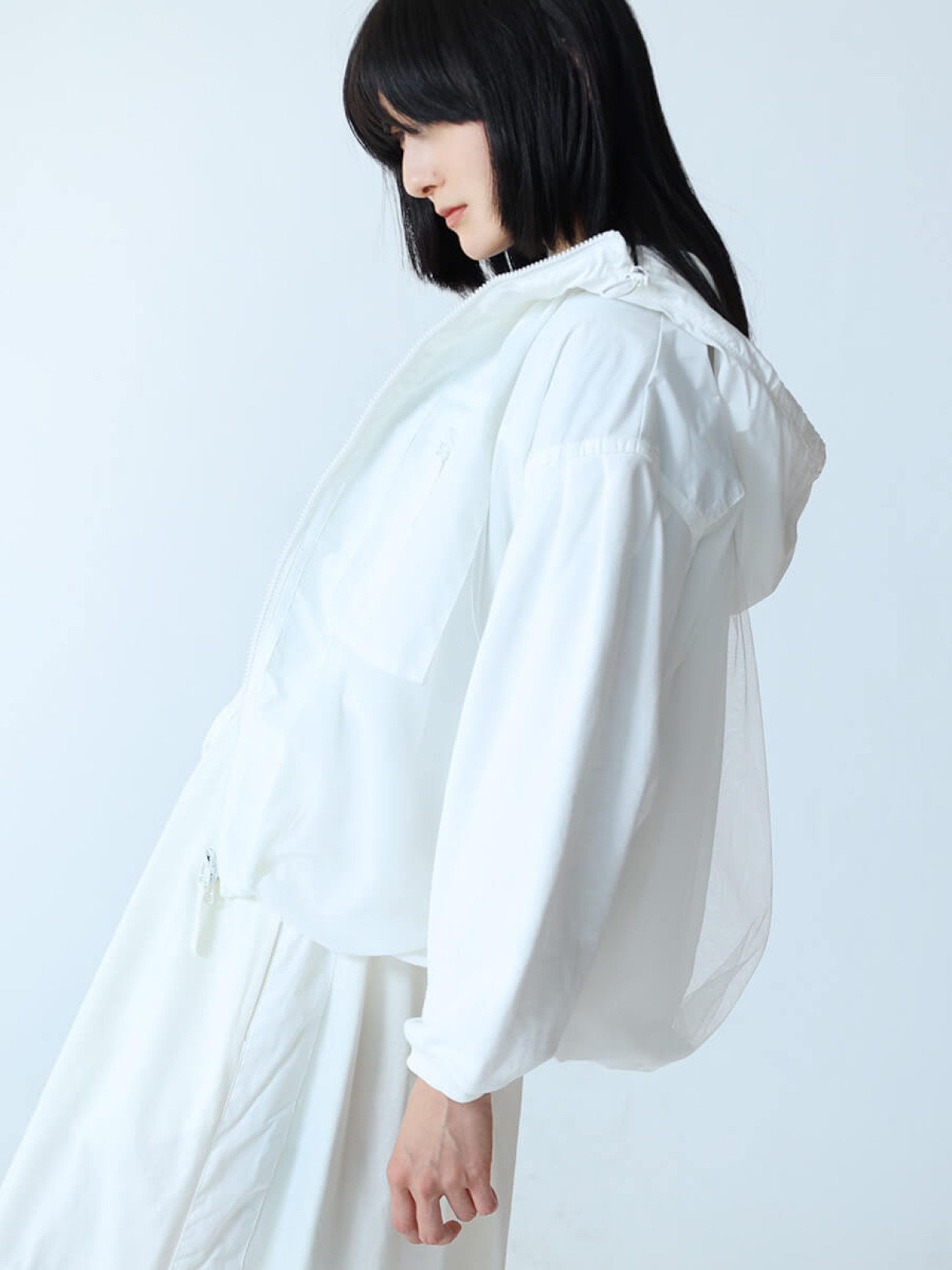 チュールドッキングパーカー - LASUD - LASUD｜YAMADAYA STORE