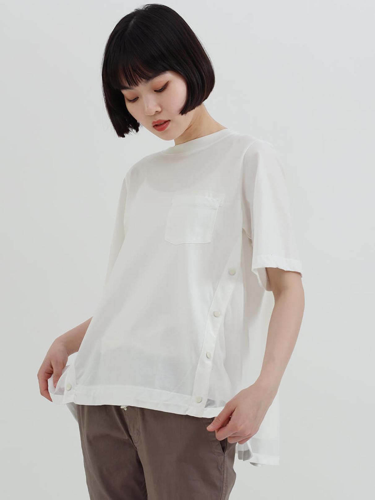 ラシュッド LASUD フリルデザインカットソー （チャコールグレー） LASUD｜フリルデザインカットソー | Rakuten Fashion(楽天