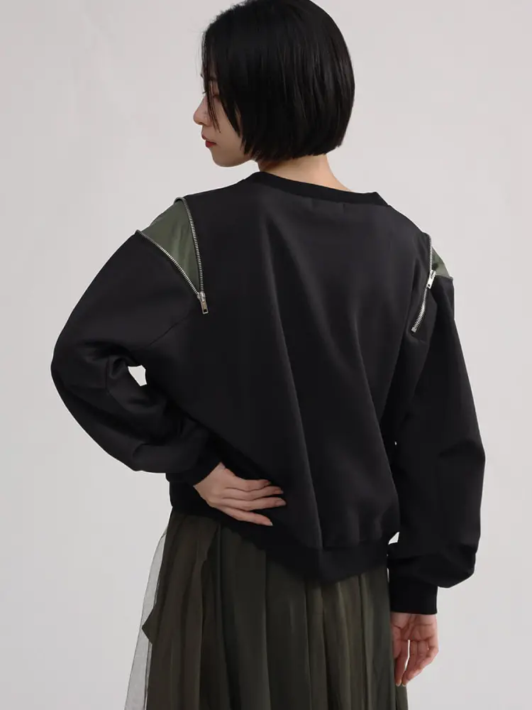 新品未使用ヤマダヤ スコットクラブNouveau Monde 黒 スウェット 新品未使用ヤマダヤ スコットクラブNouveau Monde 黒 スウェ
