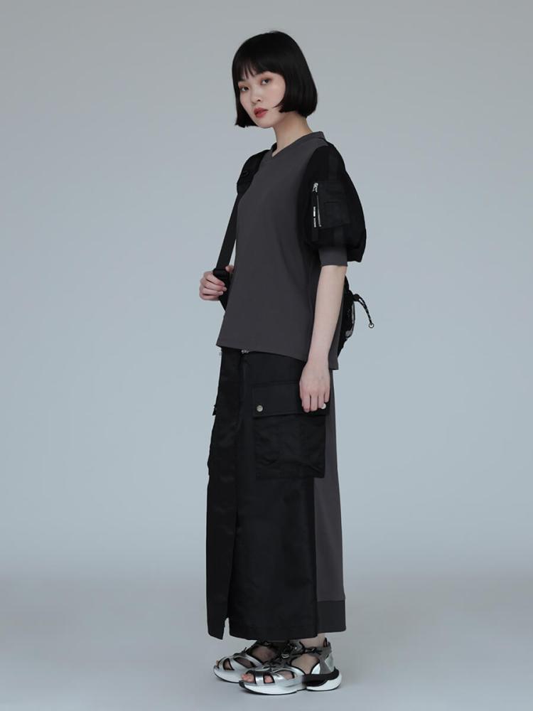 別注】MA-1 STYLE MILITARY SLEEVE TOPS - MARECHAL TERRE