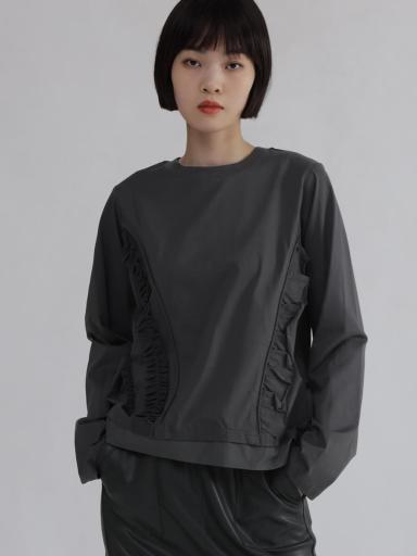 新品　LASUD ミリタリーライクドッキングニット　スコットクラブ 新品 LASUD ミリタリーライクドッキングニット スコットクラブ