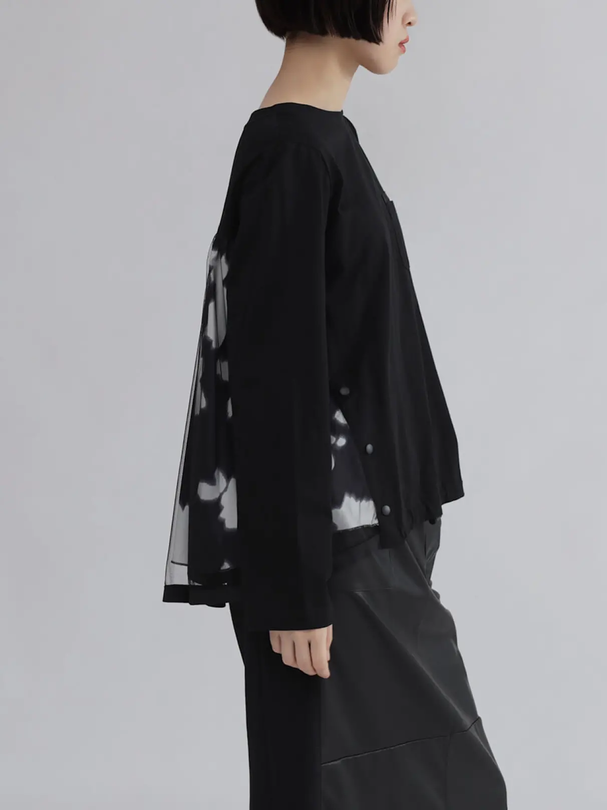lasud スカート2点　トップス１点　ヤマダヤ バックチュールフラワープリントトップス - LASUD - LASUD｜YAMADAYA STORE