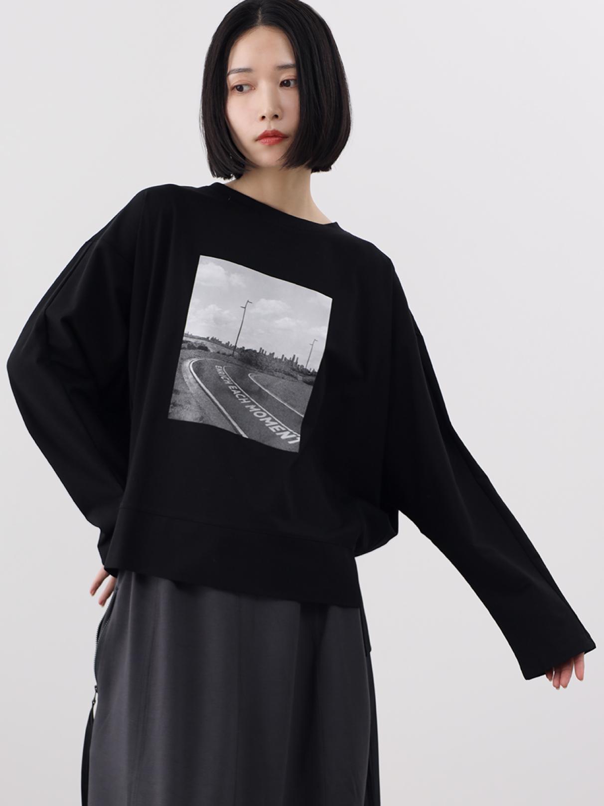 フォトプリントロングスリーブTシャツ - LASUD - LASUD｜YAMADAYA STORE