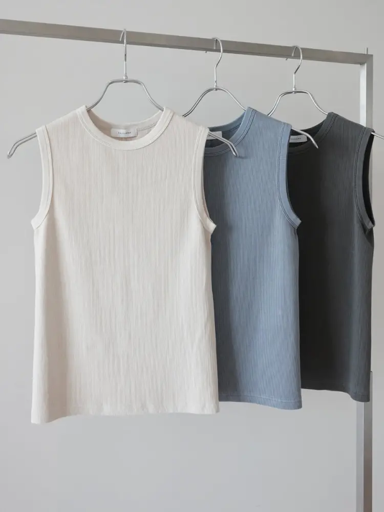 オンライン限定】リブタンクトップ - PASSIONE - LASUD｜YAMADAYA STORE