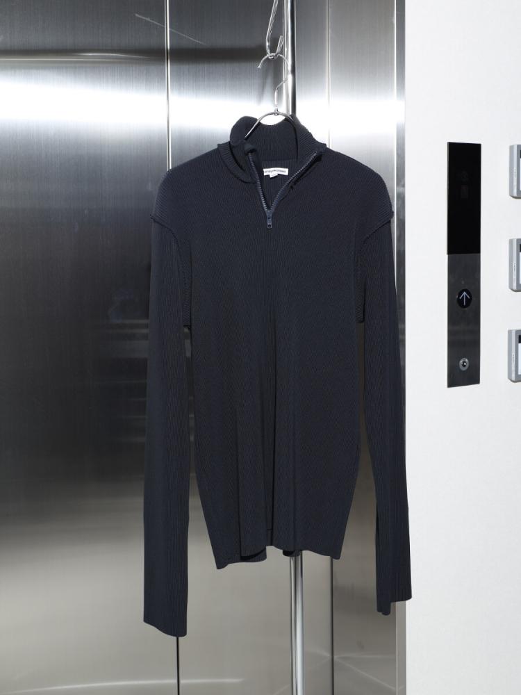 CRISP HALF-ZIP TOP - kotohayokozawa - LASUD｜YAMADAYA STORE