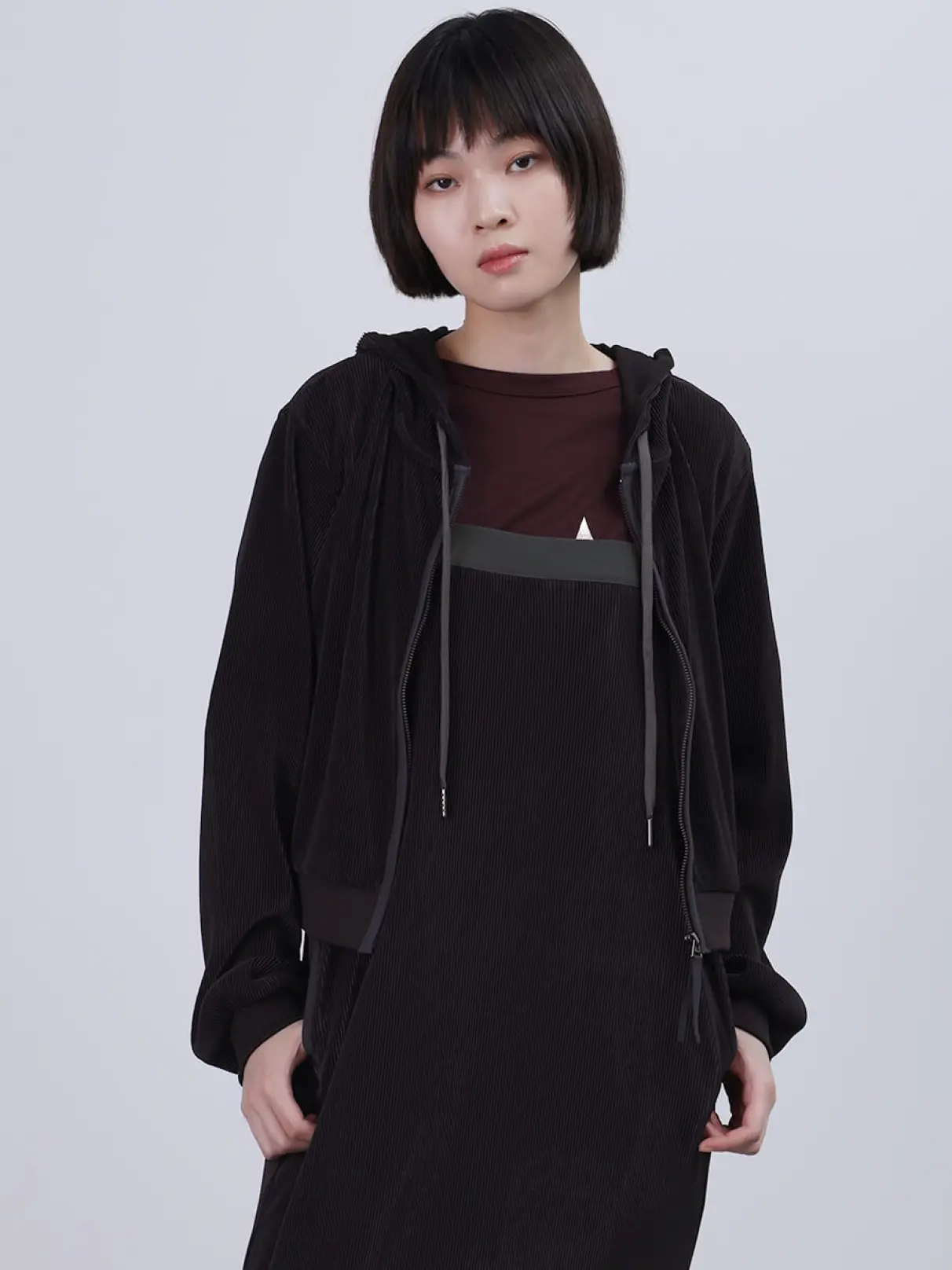 エアリープリーツパーカー - LASUD - LASUD｜YAMADAYA STORE
