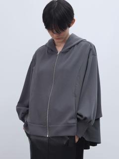 バックレイヤードジップアップパーカー - LASUD - LASUD｜YAMADAYA STORE