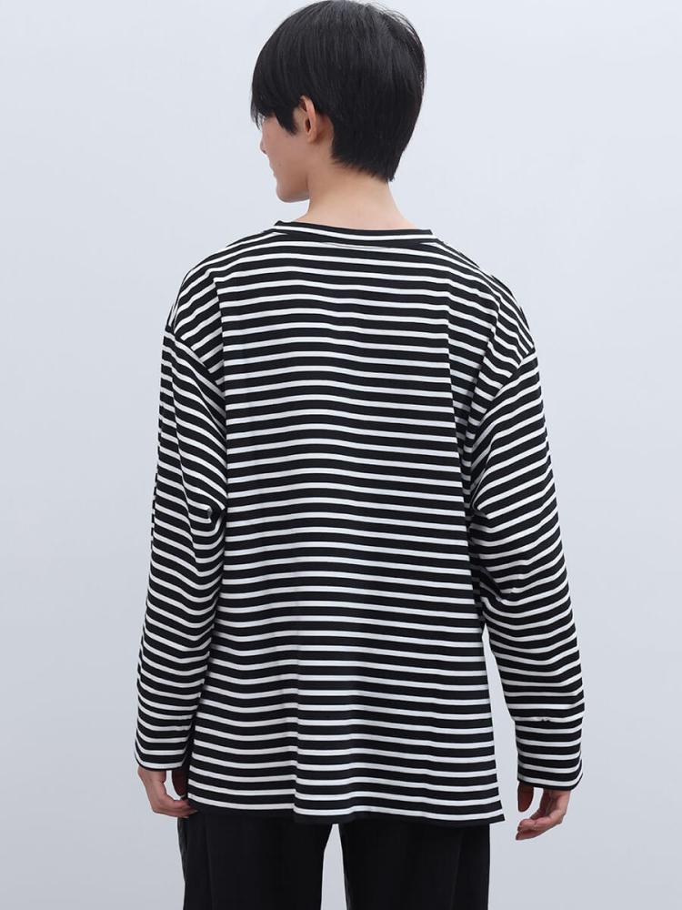 スリットスリーブロゴロンT - LASUD - LASUD｜YAMADAYA STORE