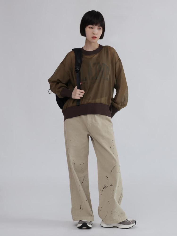 裾リブロゴシアートップス - LASUD - LASUD｜YAMADAYA STORE