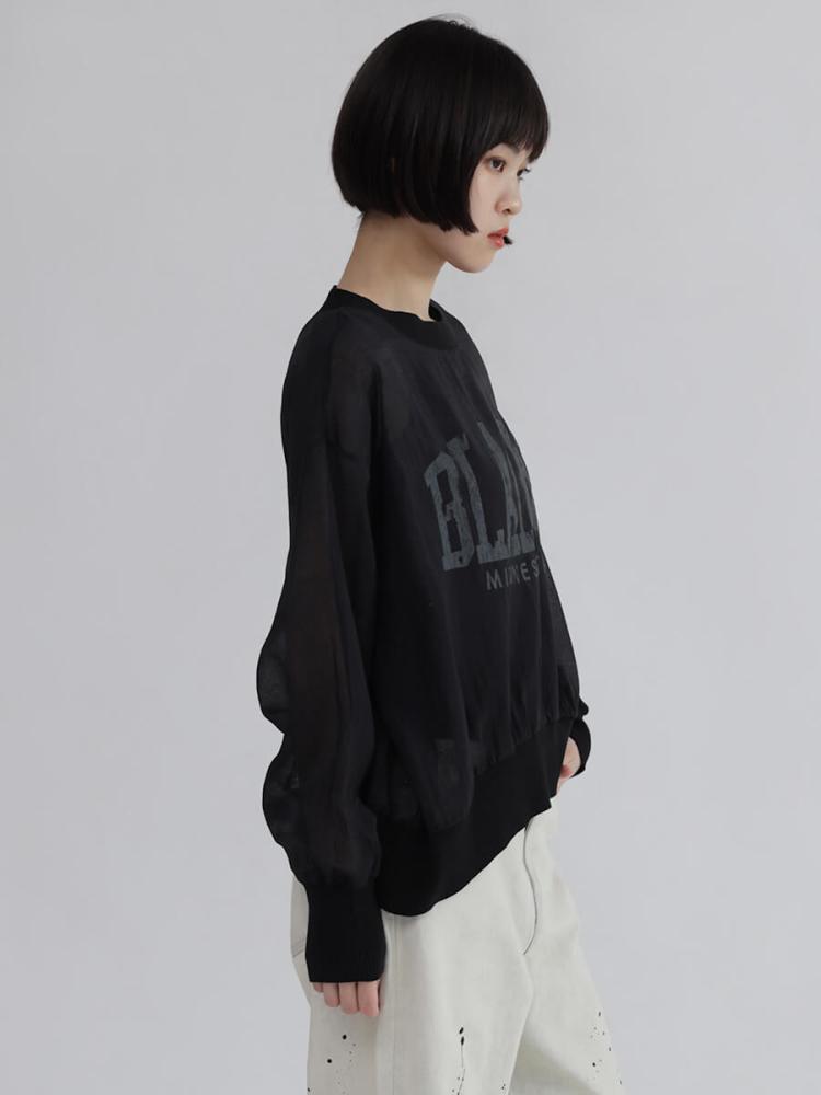 裾リブロゴシアートップス - LASUD - LASUD｜YAMADAYA STORE