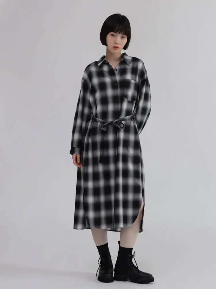 LASUDのシャツワンピースの商品一覧｜ファッション通販のYAMADAYA STORE