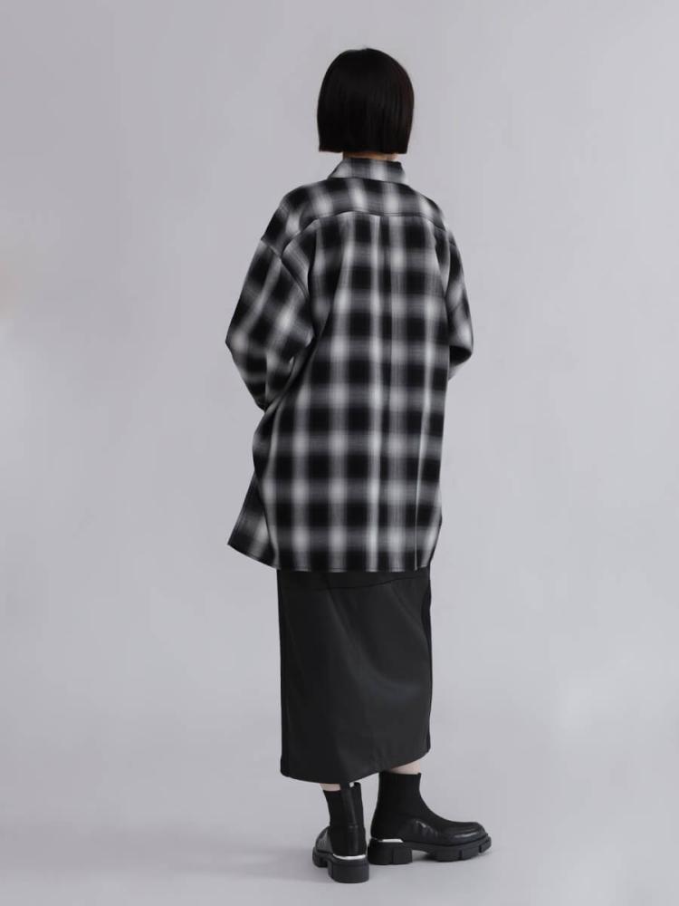 【a&m】LASUD オンブレチェックシャツ オンブレチェックシャツ - LASUD - LASUD｜YAMADAYA STORE