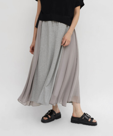 LASUDxロングスカート