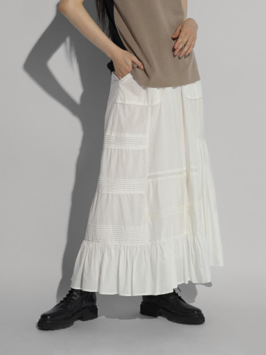 LASUDxロングスカート