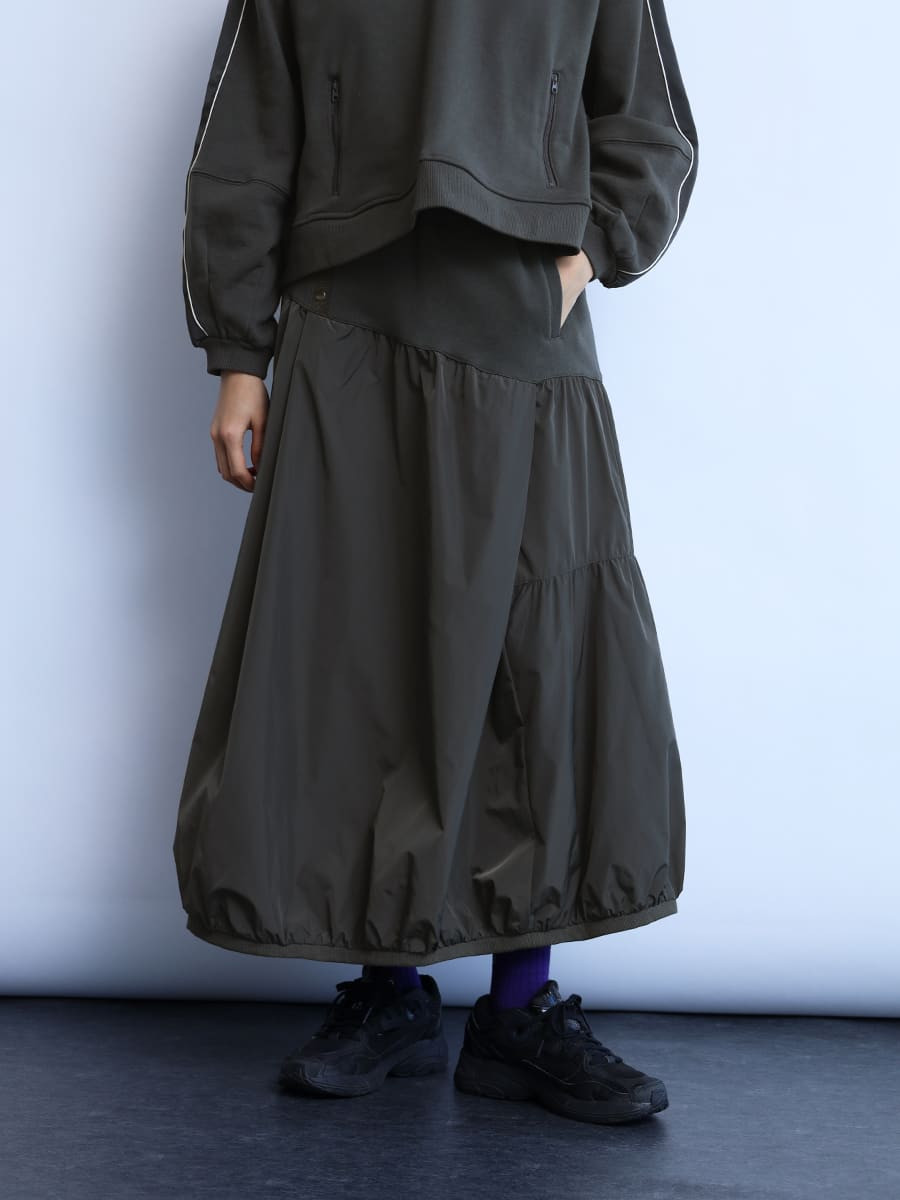 【新品未使用】ヤマダヤLASUD チュールドッキングバルーンスカート ブラック 3.jpg