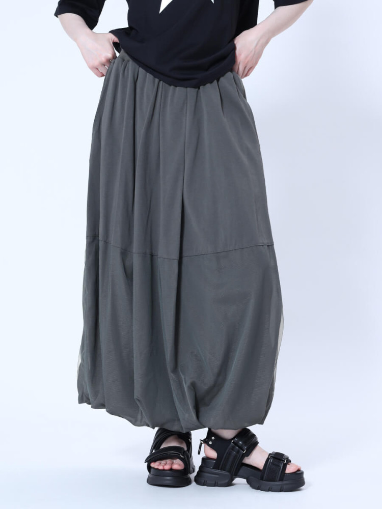チュールドッキングバルーンスカート - LASUD - LASUD｜YAMADAYA STORE 
