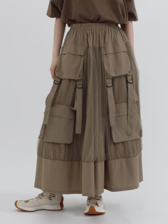 ベージュ　168cm