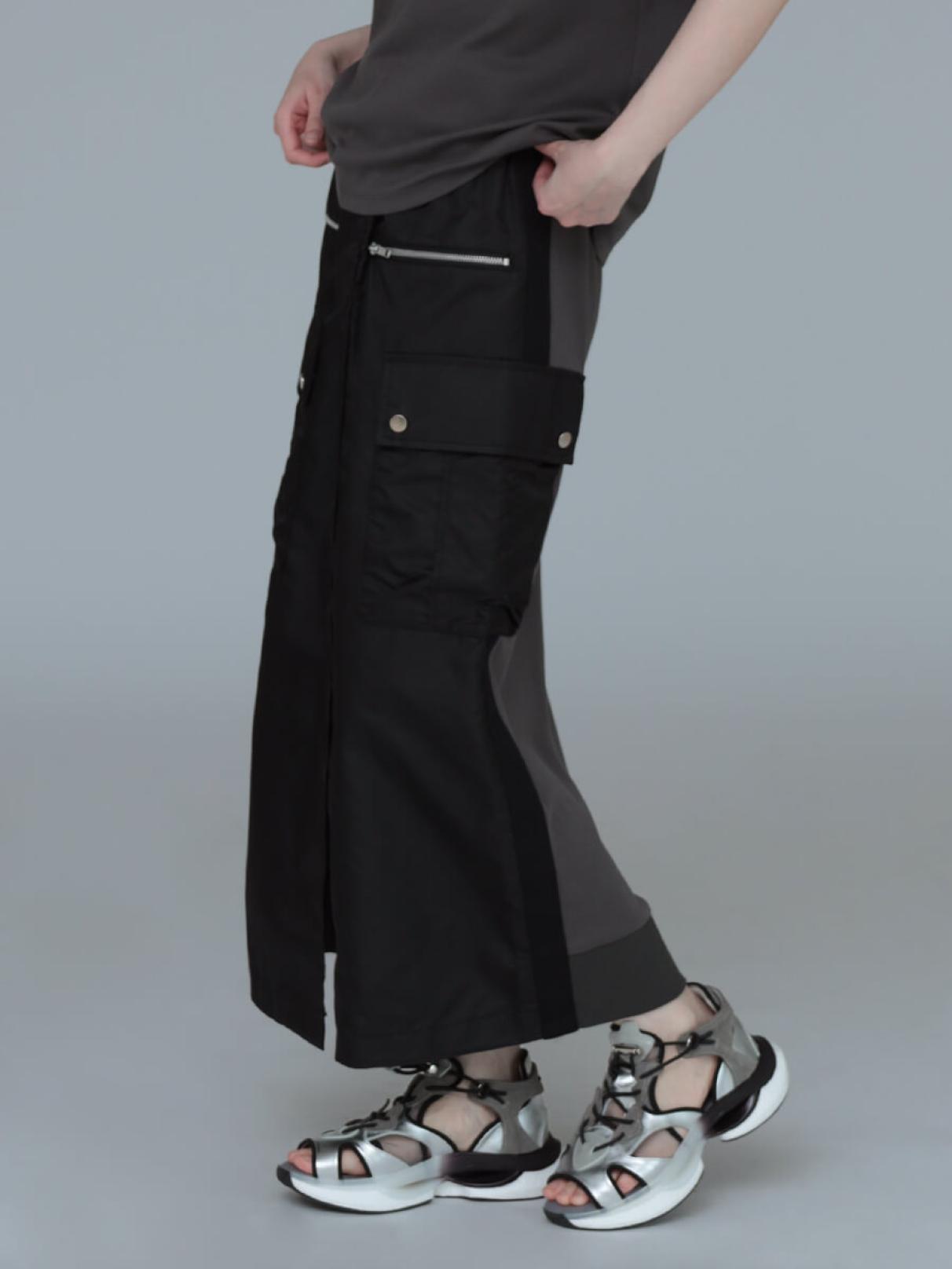 MARECHAL TERRE スカート Side Draped Skirt ZMT251SK013 MA2118EW000004_6_l.jpg
