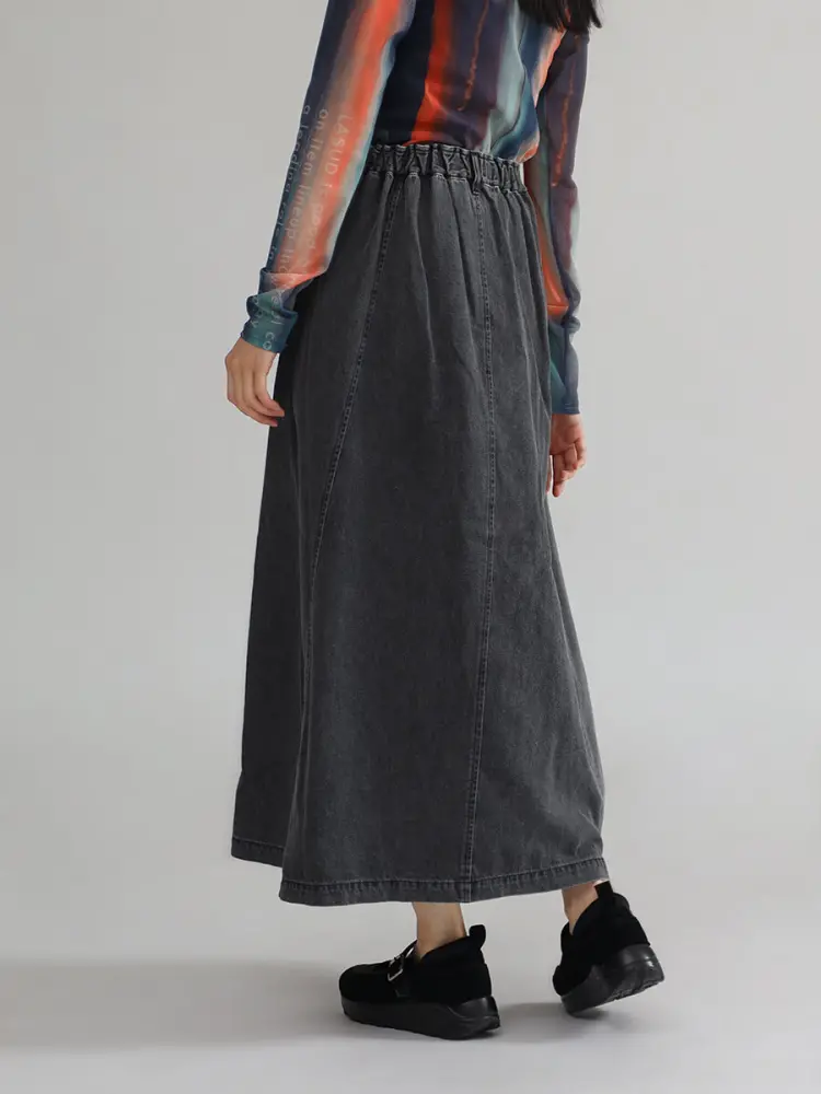LASUDのデニムスカートの商品一覧｜ファッション通販のYAMADAYA