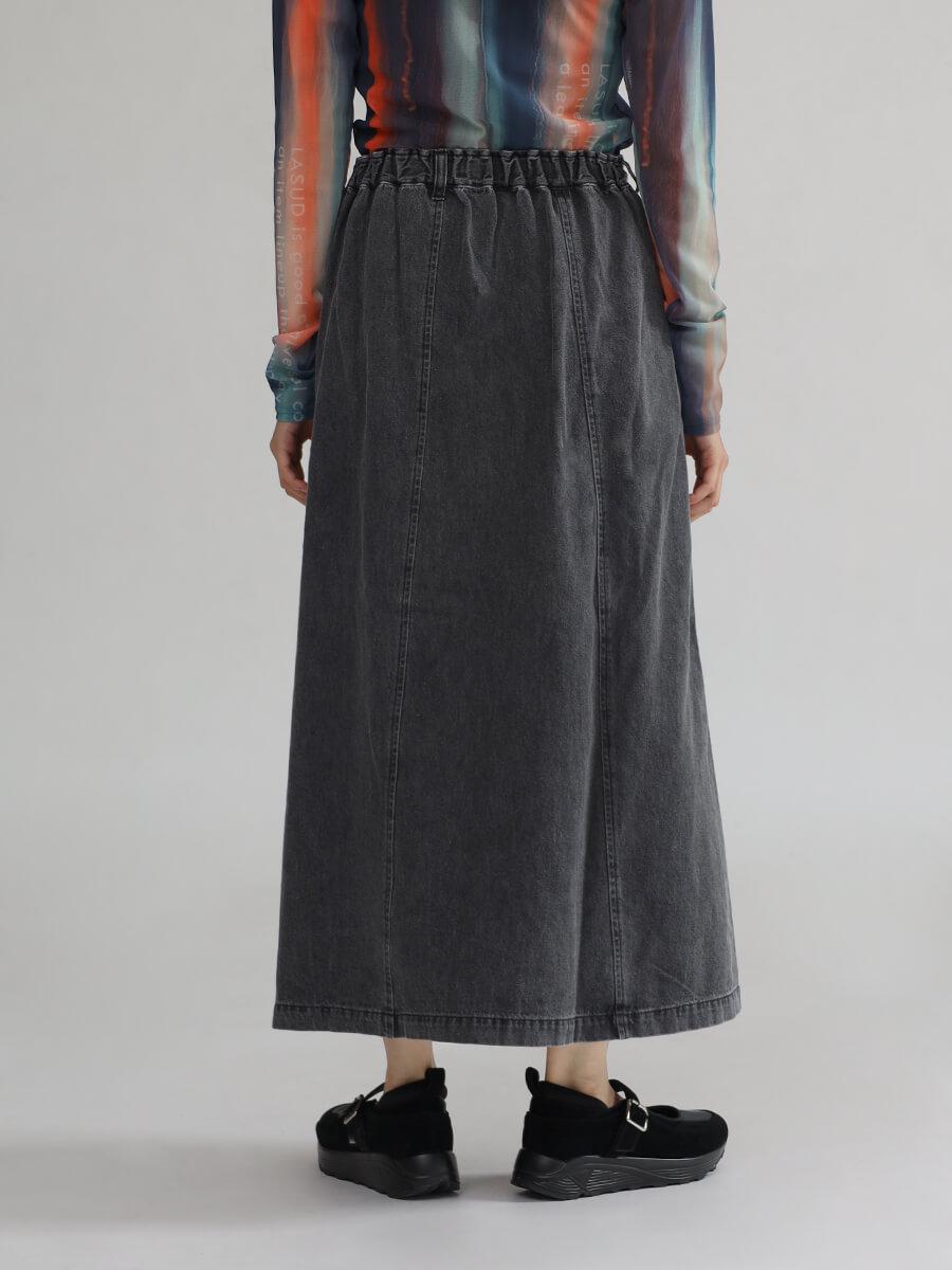 LASUDのデニムスカートの商品一覧｜ファッション通販のYAMADAYA STORE