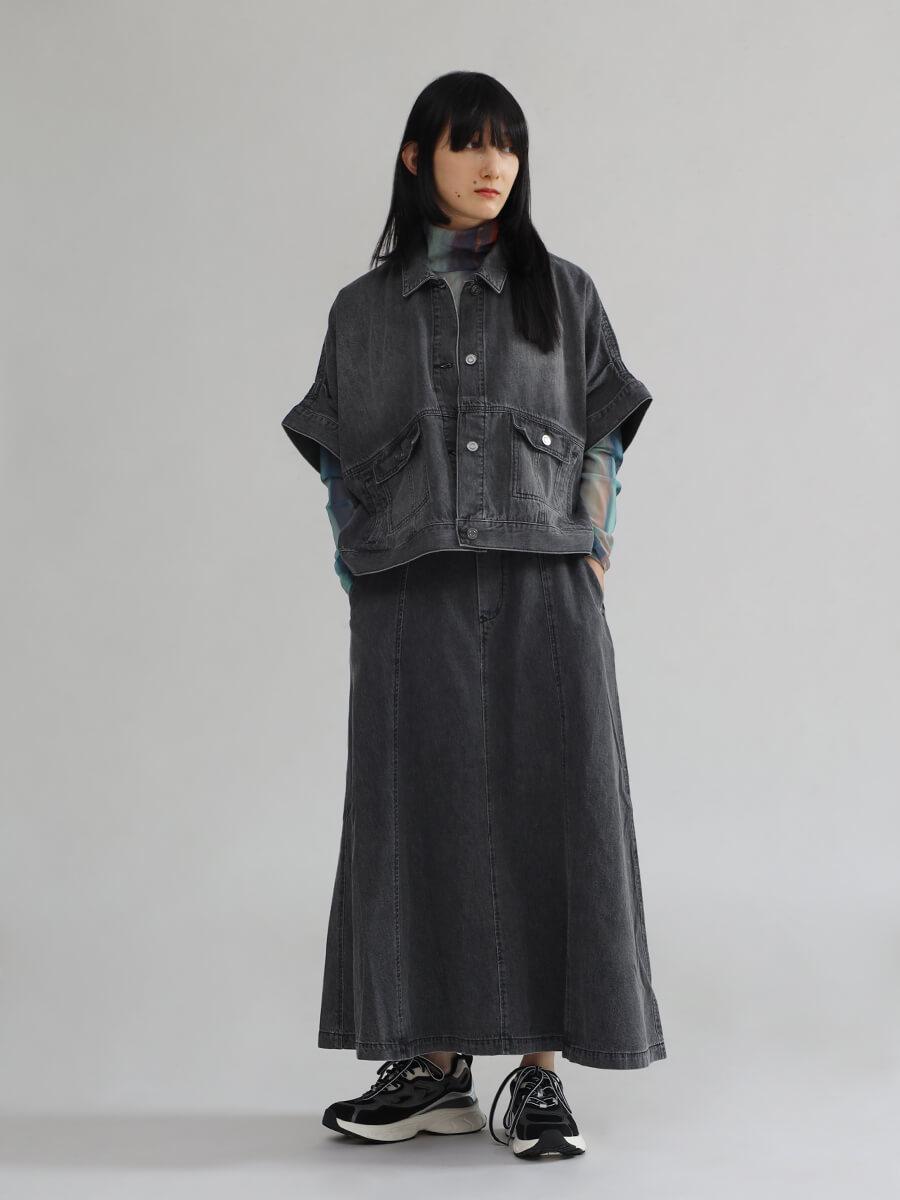 LASUDのデニムスカートの商品一覧｜ファッション通販のYAMADAYA