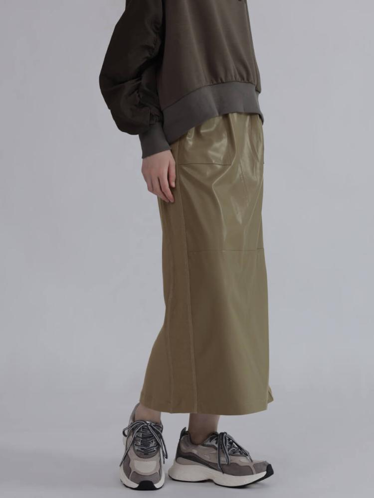 【新品】 LASUD ヤマダヤ　メッシュポーチ付バルーンスカート　グレー メッシュポーチ付バルーンスカート LASUD - メルカリ