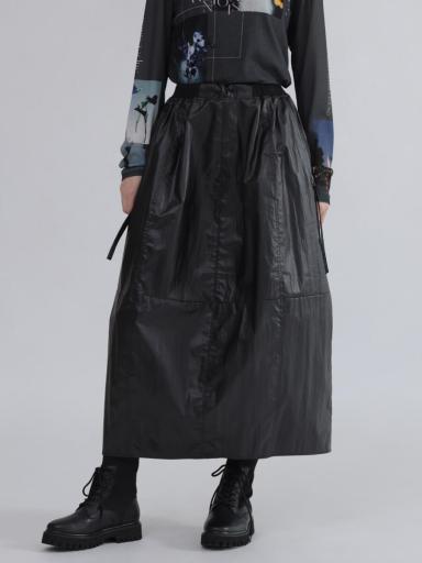 新品☆ブラックロングスカート☆新品☆送料込☆YAMADAYA セール】プリーツロングスカート（スカート）｜Sibra（シブラ