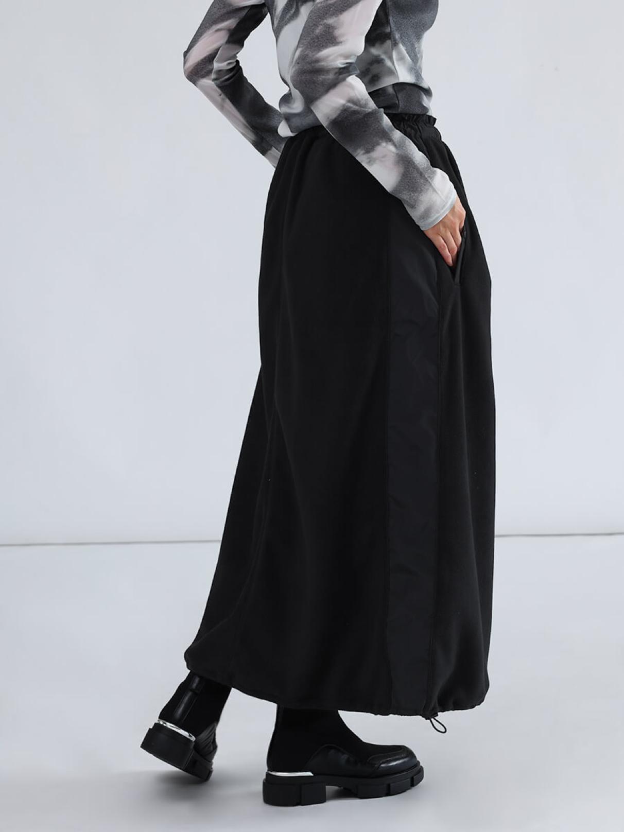 フロントジップフリーススカート - LASUD - LASUD｜YAMADAYA STORE