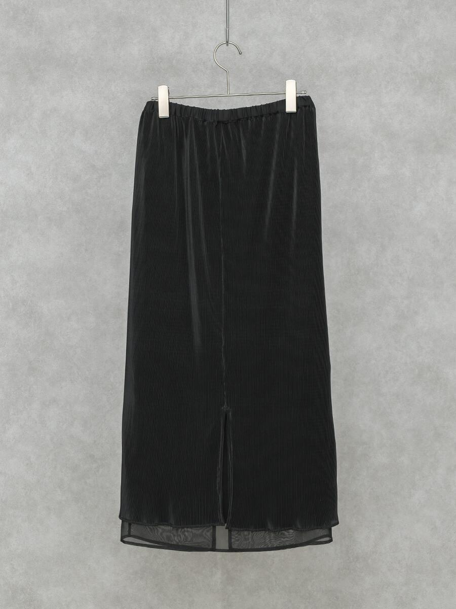 シアーレイヤードプリーツスカート - LASUD - LASUD｜YAMADAYA STORE