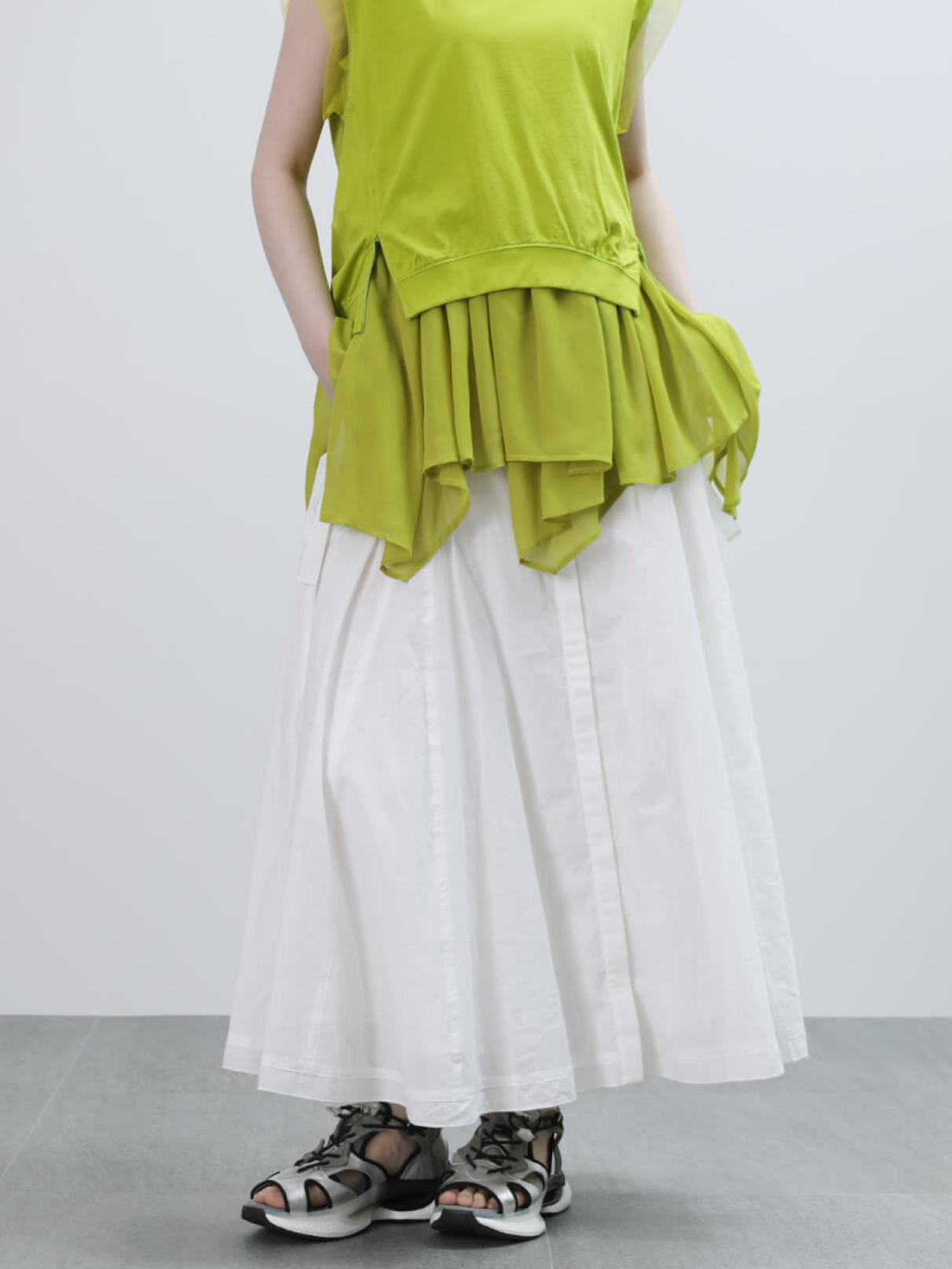 ステッチデザインコットンフレアスカート - LASUD - LASUD｜YAMADAYA STORE