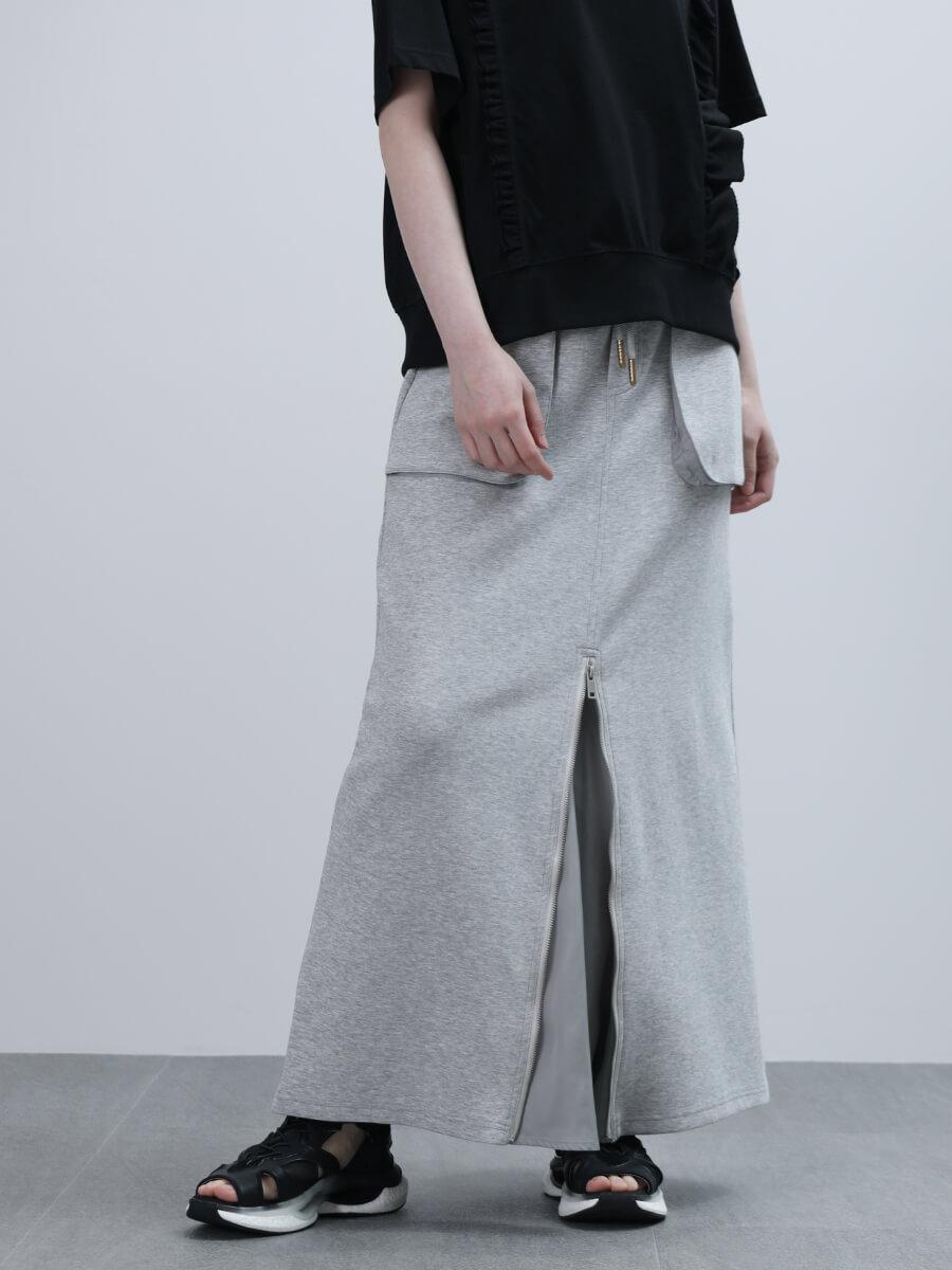 センターZIPマルチシルエットスカート - LASUD - LASUD｜YAMADAYA STORE