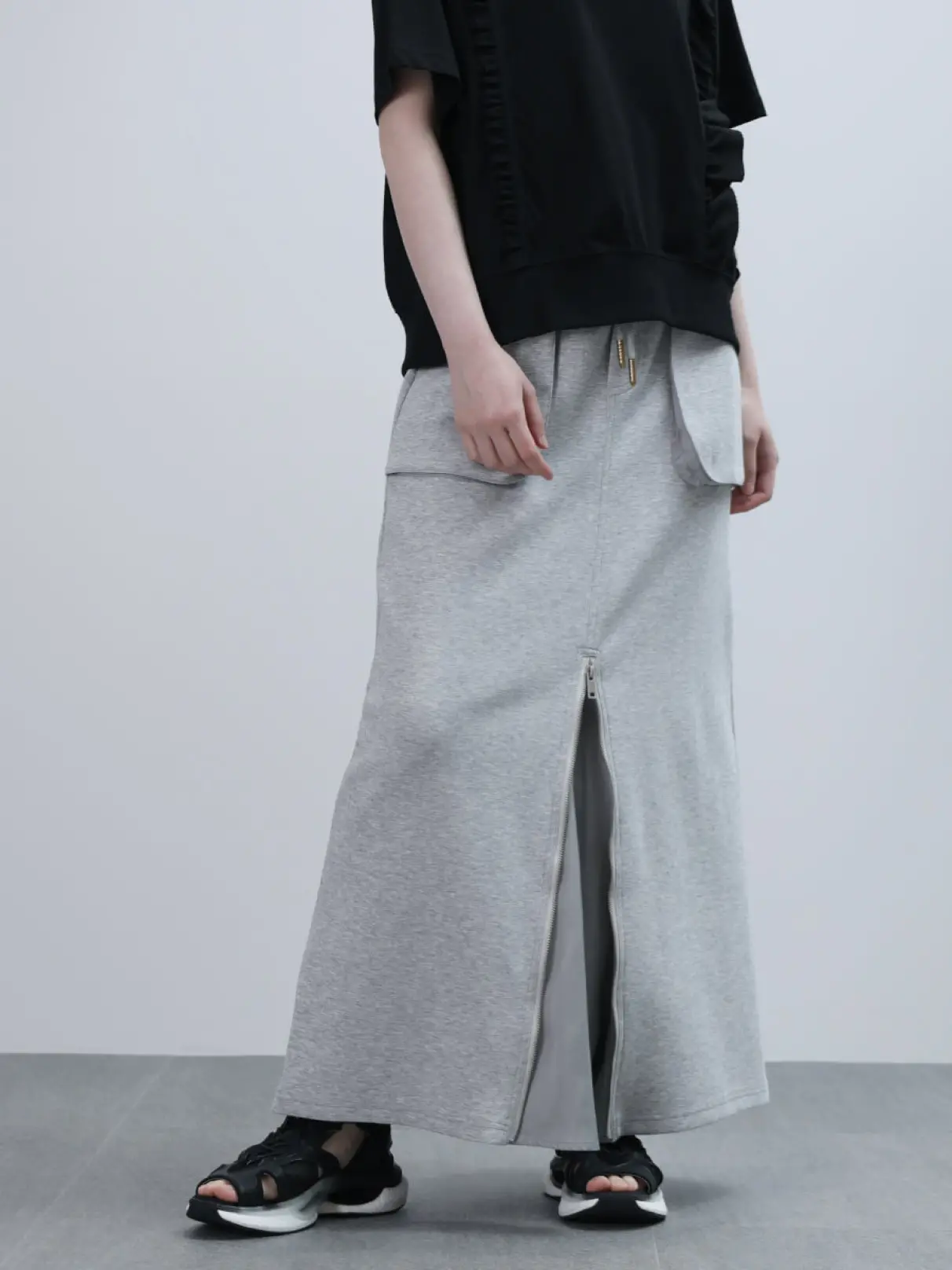 センターZIPマルチシルエットスカート - LASUD - LASUD｜YAMADAYA STORE