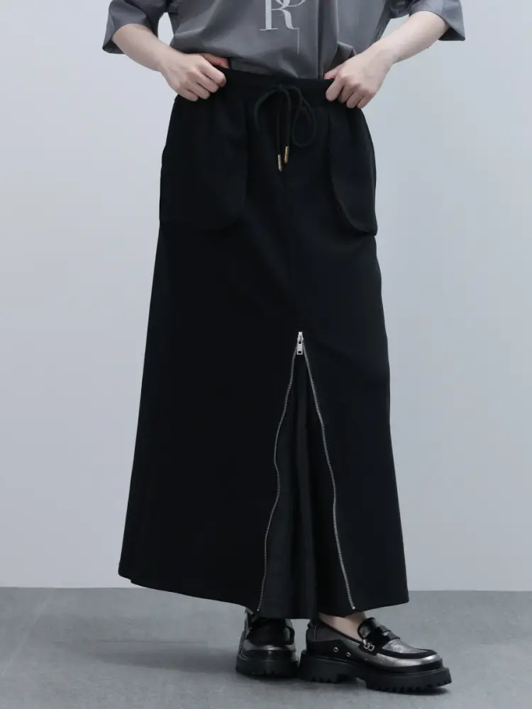 スカート諸々 センターZIPマルチシルエットスカート - LASUD - LASUD｜YAMADAYA STORE