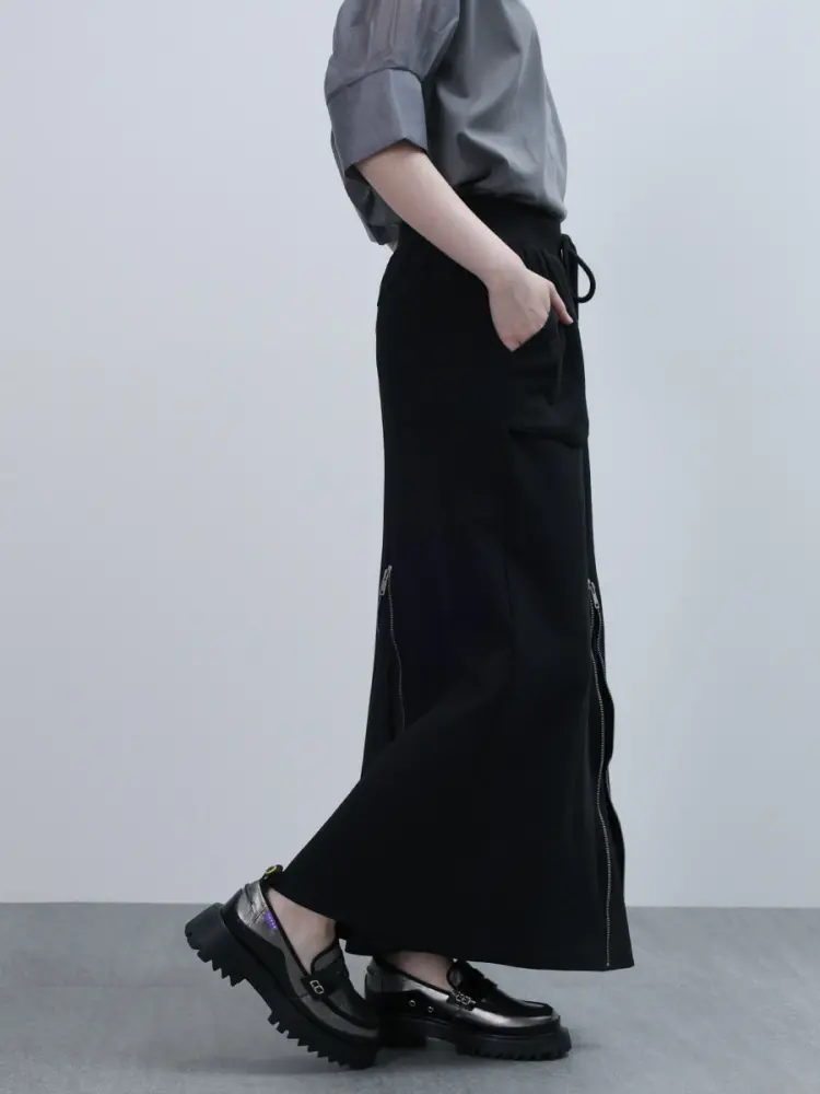 センターZIPマルチシルエットスカート - LASUD - LASUD｜YAMADAYA STORE