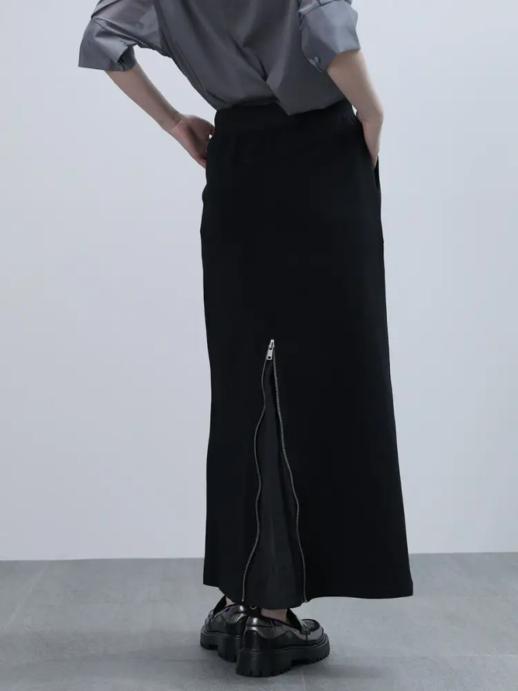 センターZIPマルチシルエットスカート - LASUD - LASUD｜YAMADAYA STORE