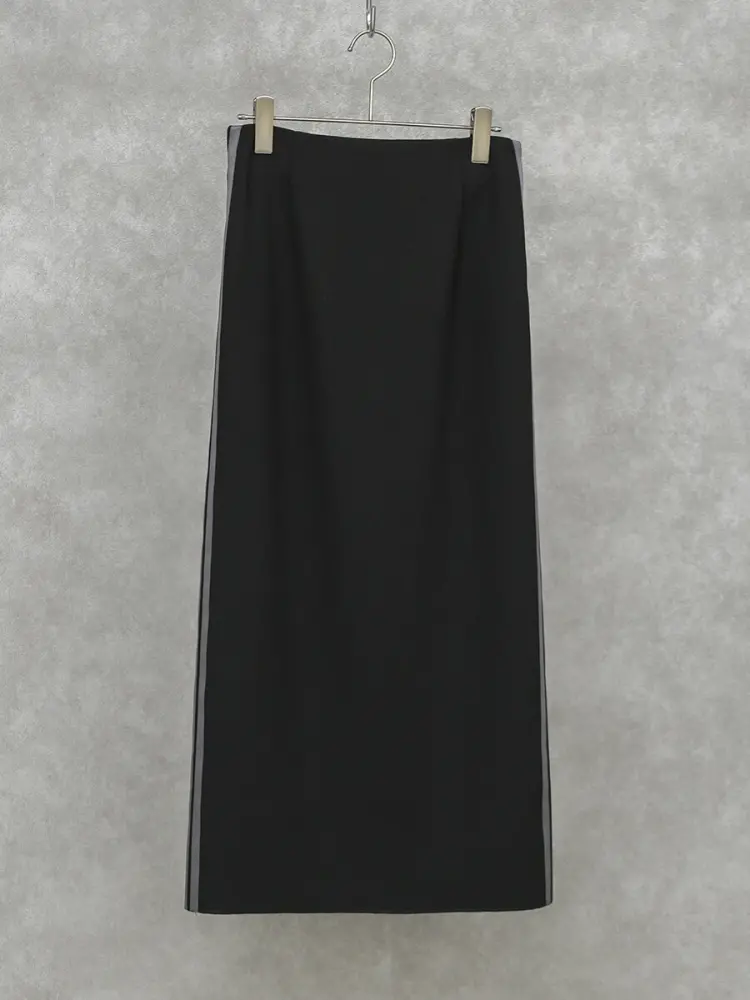 Kubosanmade お値下げ❣️ 専用 黒 couture natural | osono×akoカットポンチピンタックタイトスカート ロング丈 タイトスカート スカート