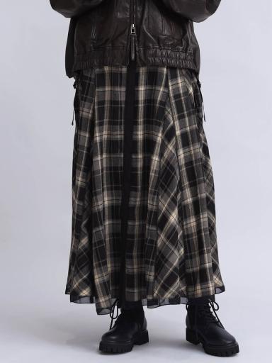 LASUDxロングスカート