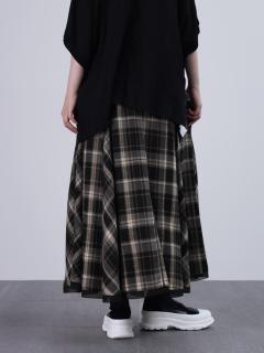 タータンチェック柄フレアスカート - LASUD - LASUD｜YAMADAYA STORE