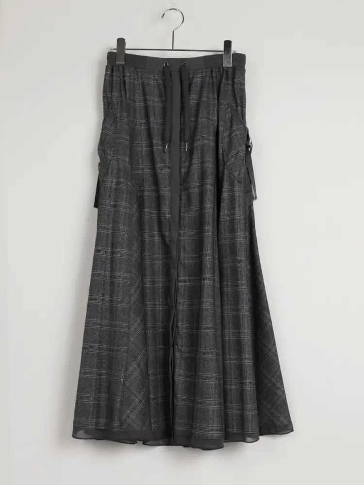 新品未使用タグ付きMM6MaisonMargiela グレンチェッロングスカート 新品未使用タグ付きMM6MaisonMargiela グレンチェッロングスカート