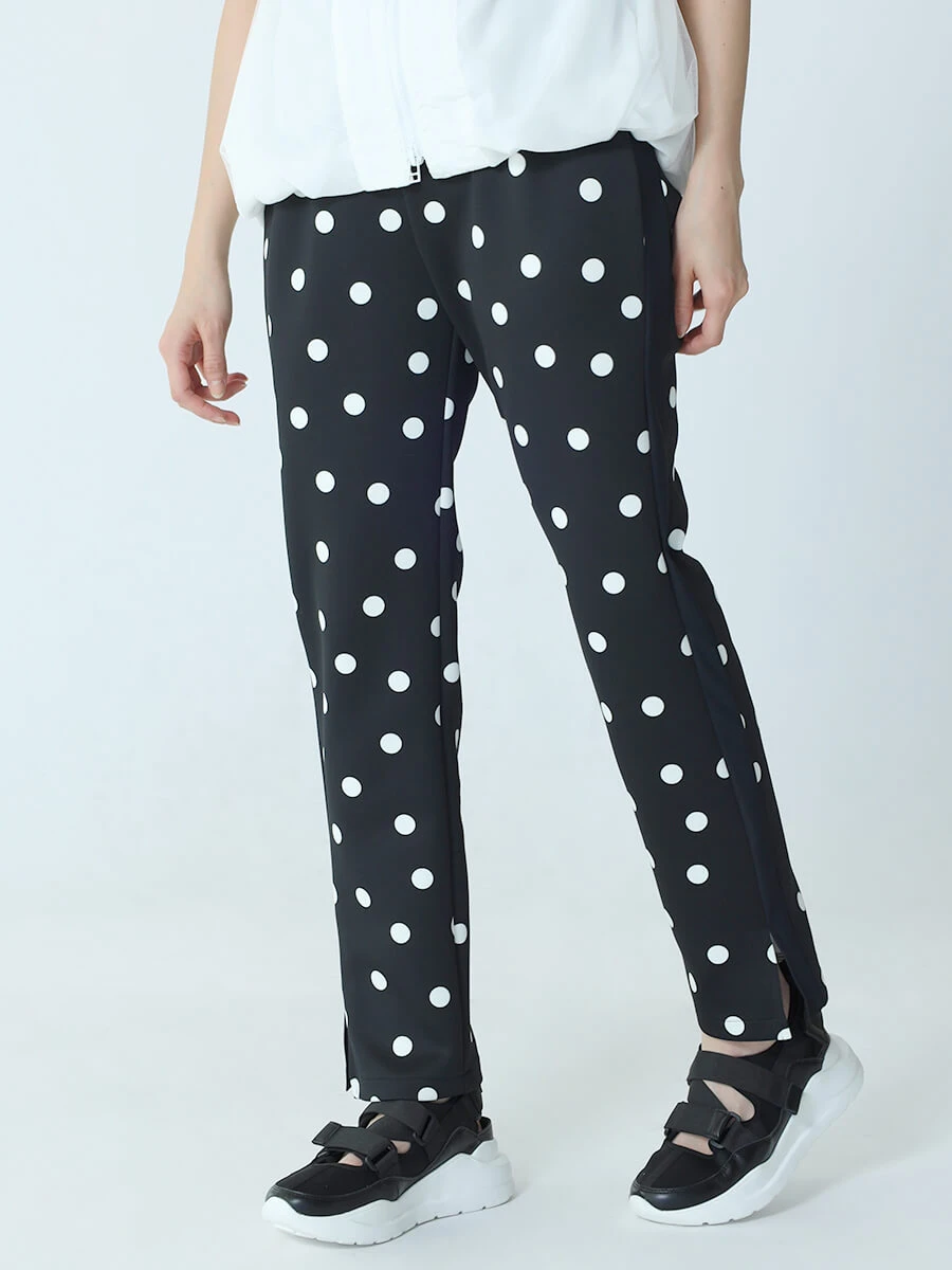 ラシュッド　ドットジョガーパンツ　日本製　ヤマダヤ ドットジョガーパンツ - LASUD - LASUD｜YAMADAYA STORE