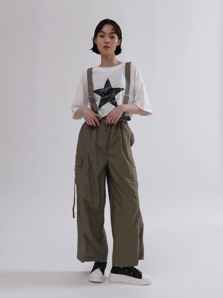 新品YAMADAYA LASUD ACTIVE カーゴパンツ カーキ 綿100％ 新品YAMADAYA LASUD ACTIVE カーゴパンツ カーキ 綿100％ LASUD