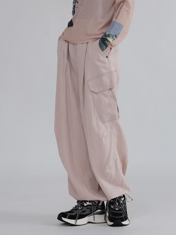 【新品】LASUD ダークグレー カジュアルパンツ 新品】LASUD ダークグレー カジュアルパンツ LASUDのパンツの